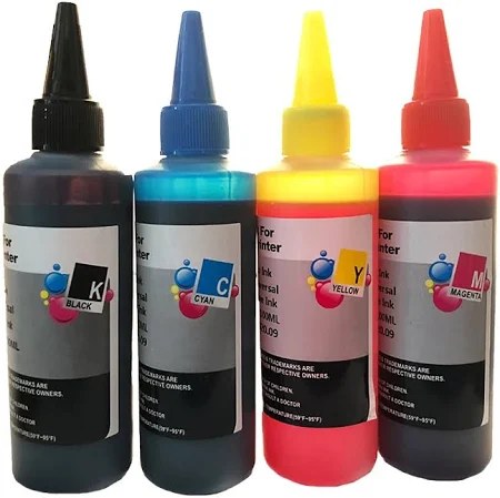 Epson Dye Refill Ink, 100 ml - Professional Recommended