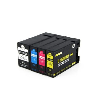 Canon PGI1600XL Ink Cartridge Set (BK+C+M+Y) - Professional Recommended